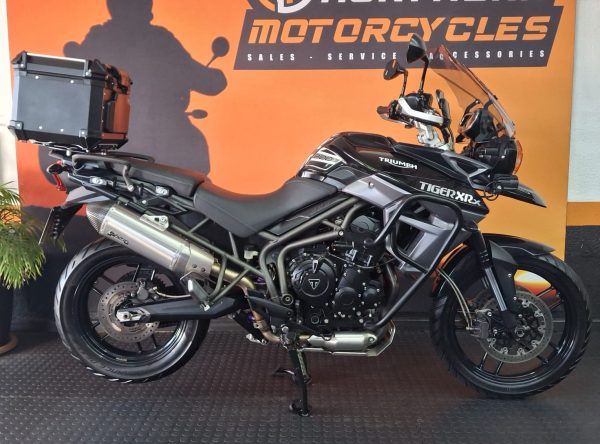2017 Triumph Tiger 800 XRx. 38021KMs. R132500 incl. VAT. Yoshimura Pipe. Bash Plate. Crash Bars. Spots. BarkBusters